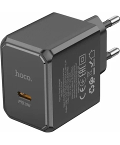 СЗУ Hoco CS15A 1Type-C 3.0A QC3.0 PD 30W быстрая зарядка для Type-C Lightning 8-pin (Black)