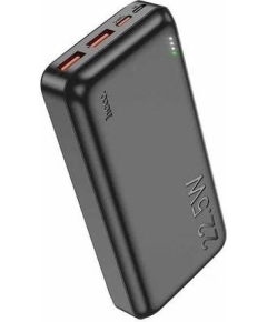 Внешний АКБ Hoco J101A 20000mAh 2USB +Type-C 3.0A PD 22.5W c LED-индикатором (Black)