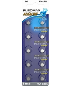 Элемент питания SAMSUNG PLEOMAX AG4 (377) LR626, LR66 Button Cell (10/100/1000/98000)