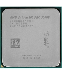 Процессор AMD Athlon 300 PRO 300GE (YD300BC6M2OFH) 3.4GHz,5MB,35W,AM4 tray, with Radeon Vega Graphics