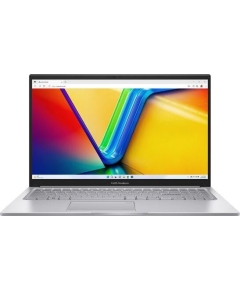 Ноутбук ASUS Vivobook 15 X1504Z (X1504ZA-BQ085) 15.6"/FHD/IPS/250 NIT/60Hz/i3-1215U/8GB DDR4 on board/256GB/Intel UHD/HD Cam with PS/WiFi/Kbd ENG-RUS Backlit Chiclet Keyboard/42WHrs 3 Cell/US MIL-STD 810H/LCD Cover Plastic/DOS/Cool Silver (90NB1022-M003J0