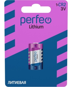 Батарейка Perfeo CR2/1BL Lithium