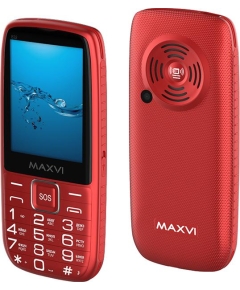 Мобильный телефон MAXVI B32 red