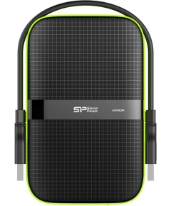 Внешний HDD Silicon Power USB 3.0 1Tb SP010TBPHDA60S3K A60 SP010TBPHDA60S3K Armor 2.5" черный