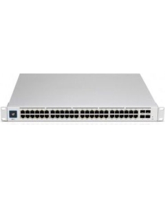 Коммутатор UBIQUITI UniFi Switch 48 Pro (USW-Pro-48) в стойку, 48х 1G RJ45, 4х 10G SFP+ (070616)