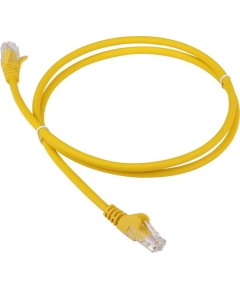 Патч-корд LANMASTER (LAN-PC45/U5E-2.0-YL) LSZH UTP кат.5e, 2.0 м, желтый