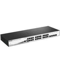 Коммутатор D-Link DGS-1210-28P/FL1A 24G 4SFP настраиваемый