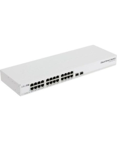 Коммутатор MikroTik CSS326-24G-2S+RM 24х Gigabit RJ45, 2х SFP+