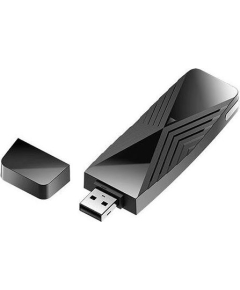 Сетевой адаптер D-Link DWA-X1850 (DWA-X1850/A1A) AX1800/USB 3.0/WiFi (ант.внутр.) 2ант.