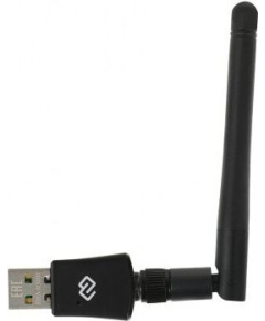 Сетевой адаптер Digma (DWA-N300E) N300/USB 2.0/WiFi (ант.внеш.съем) 1ант.