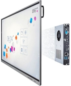 Интерактивный комплекс NEXTOUCH NextPanel IFCCV1INT86 панель: 86", 4К (3840*2160), 370кд/м2, 4000:1, IR, 10мс, 20 касаний, VESA 800x600