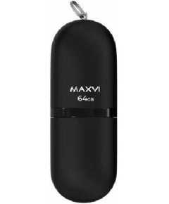 Флеш-накопитель Maxvi 64GB SF black