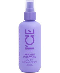 Кератиновый спрей для поврежденных волос 20 в 1 Keratin Injection ICE Professional by Natura Siberica, Take It Home, 200 мл.