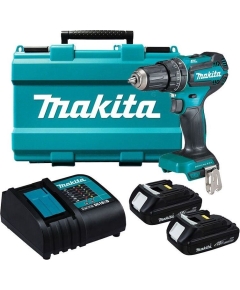 Дрель-шуруповерт аккумуляторная ударная Makita DHP485SYE 2 аккумулятора Li-ion