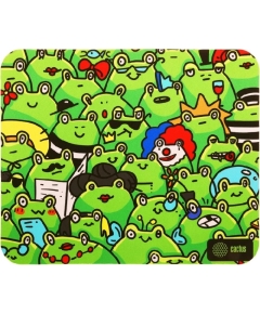 Коврик для мыши Cactus Frogs 300x250x3мм (CS-MP-D09M)