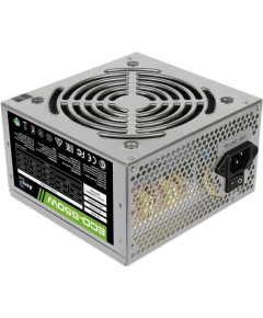 Блок питания Aerocool ECO-550W ATX v2.3 Haswell, fan 12cm, 400mm cable, power cord, 20+4P, 12V 4+4P, 1x PCI-E 6+2P, 4x SATA, 3x PATA, 1x F