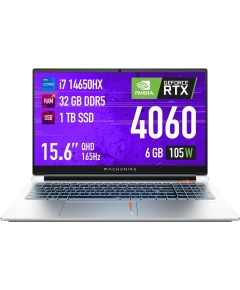 Ноутбук Machenike Aurora Star XT (JJ00GL00FRU) 15.6" Core i7 14650HX 2.2 ГГц 16 ядер 32 ГБ DDR5 1024 ГБ SSD M.2 Geforce RTX4060 (8 ГБ GDDR6) DOS