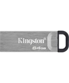 Флеш Диск Kingston 64GB DataTraveler Kyson DTKN/64GB USB3.2 серебристый/черный