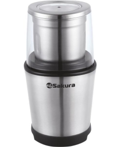 Кофемолка Sakura SA-6162S 250Вт 100гр сталь