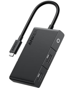 USB Концентратор Anker 332 USB-C Hub (A8356) черный