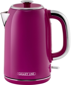 Чайник электрический GALAXY LINE GL0346 (2200 Вт, 1,7л, нерж., STRIX-контроллер)