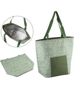 Термосумка Leaves Tote, CB-43, 20л, р-р: 42*17*34 см. 005043-SK