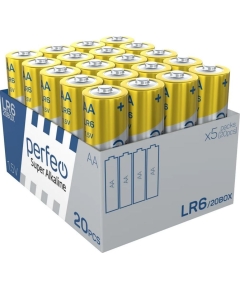 Батарейка Perfeo LR6/20BOX Super Alkaline