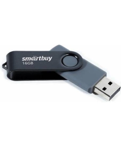 Флеш-накопитель SmartBuy 16GB Twist Black