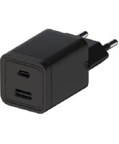 СЗУ Maxvi A-304 3A, 1xUSB-A, 1xUSB-C, black