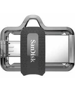 Флеш-драйв SANDISK Ultra Dual 32 Gb, OTG, USB 3.0 Black