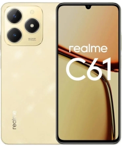 Смартфон REALME C61 6/128Gb NFC (sparkle gold)