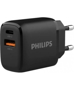 СЗУ Philips PD25W+QC3.0 Black (DLP4327CB/70)