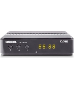 Ресивер DVB-T2 Cadena CDT-2291SB черный