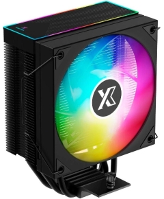 Кулер XASTRA AR400 ARGB BK LGA1851/1700/1200/115X/AM5/AM4 (TDP 220W, 4 тепл.трубки, PWM Fan ARGB 120mm , top cover with ARGB led, black h