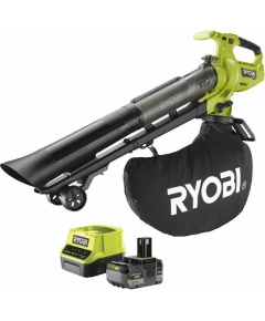 Садовый пылесос-воздуходувка Ryobi 18В RY18BVXA-150 (5133005666)