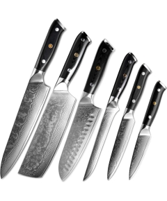 Набор ножей Kitchen Knife Set DA05KN6 black