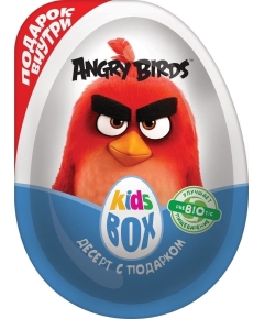 Кидсбокс Angry Birds Десерт с подарком 20 г (4640030359356)