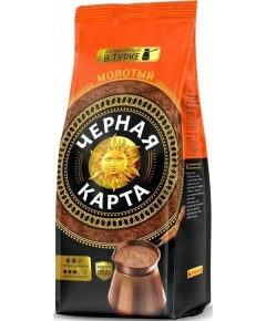 Кофе молотый Черная Карта для турки 250 г (8718868141040)