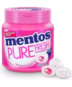 Жевательная резинка Mentos Pure Fresh Тутти-Фрутти 100 г (46225924)