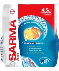 Порошок стиральный универсальный Sarma Active Горная свежесть 4500г(4600697010274)