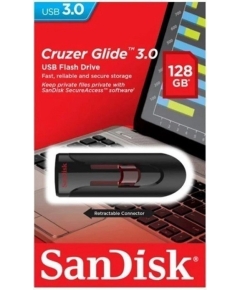 USB-флэш 128 ГБ SanDisk Cruzer Glide (SDCZ600-128G-G35)