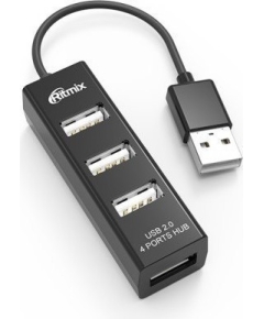 USB-хаб Ritmix CR-2402 Black