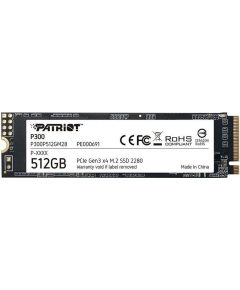 SSD-накопитель M.2 NVMe 512Гб Patriot P300 (P300P512GM28)