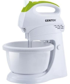 Миксер с чашей Centek CT-1119 (бел/зел)