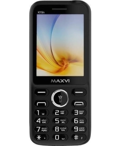 Сотовый телефон Maxvi K15n Black