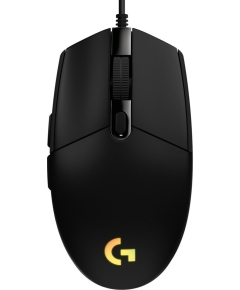 Мышь USB Logitech G102 Lightsync Gaming Black (910-005823)