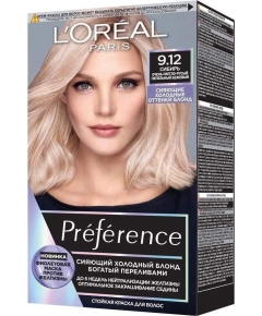 Краска для волос L’Oreal Paris Preference 9.12 Сибирь ( (3600523948635)