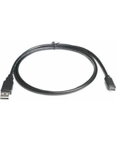 Кабель DeTech USB 2.0 AM-Type C Black 1м