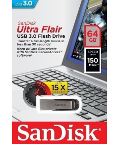 USB-флэш 64 ГБ SanDisk Ultra Flair (SDCZ73-064G-G46)