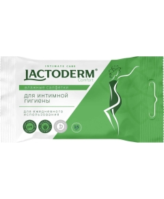 Lactoderm Comfort влажные салфетки для интимной гигиены 15 шт